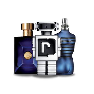 Set di 3 Profumi - Versace Blue, Paco Rabanne Phantom e Paul Gaultier Ultra Men 100ml