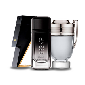 Set di 3 Profumi - 212 Vip, Bad Boy, Invictus 100ml